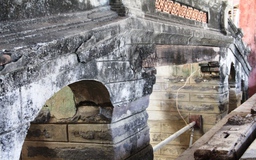 Phát hiện nhiều dấu vết quan trọng trong quá trình trùng tu chùa Cầu