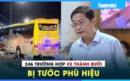 246 lượt xe khách Thành Bưởi vi phạm tốc độ chỉ trong 9 tháng