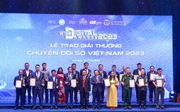 Vinh danh 38 giải pháp, tổ chức chuyển đổi số năm 2023