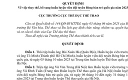 Vụ tuyển thủ bóng bàn trẻ kêu đói: Các cá nhân liên quan bị kiểm điểm, giải trình