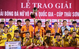 Tiền thưởng kỷ lục cho đội vô địch giải bóng đá nữ Việt Nam 2023 