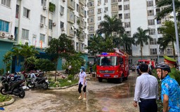 Đà Nẵng: Cháy tại chung cư 12T5