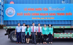 Chuẩn bị xuất khẩu lô hàng yến sào nguyên chất đầu tiên sang Trung Quốc