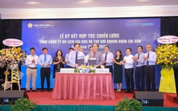 Saigontourist Group và Tạp chí Doanh Nhân Sài Gòn ký kết hợp tác chiến lược