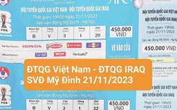 Vé trận đội tuyển Việt Nam đấu Iraq tràn ngập trên 'chợ đen'