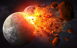 Trái đất đã ‘nuốt’ một phần phôi hành tinh Theia?