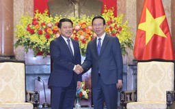 Chủ tịch nước Võ Văn Thưởng tiếp Phó thủ tướng, Bộ trưởng Ngoại giao Lào