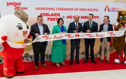Tin vui: Đường bay đến Perth, Adelaide của Vietjet vừa khai trương