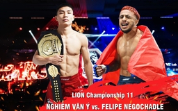 5 trận tranh đai 'nảy lửa' tại sự kiện MMA LION Championship 11