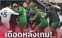 AFC điều tra vụ hỗn chiến nghiêm trọng giữa cầu thủ của CLB Trung Quốc và Thái Lan