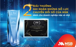 MSB nhận 2 giải thưởng quốc tế về giải pháp cho doanh nghiệp