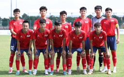 U.17 PVF giao hữu với đối thủ Nhật Bản, cầu thủ trẻ có bài học bổ ích