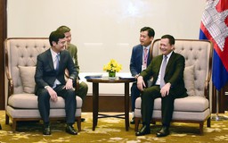 Thủ tướng Campuchia Hun Manet tiếp anh Bùi Quang Huy, Bí thư thứ nhất T.Ư Đoàn
