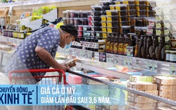 Giá cả ở Mỹ giảm lần đầu sau 3,5 năm