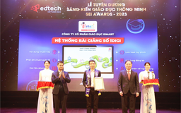 Bài giảng số iDIGI được tuyên dương sáng kiến giáo dục thông minh - SEI Awards 2023