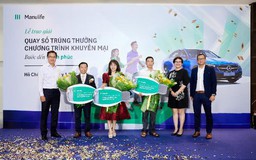 Manulife Việt Nam tri ân khách hàng, công bố 3 chủ nhân trúng thưởng xe Mercedes