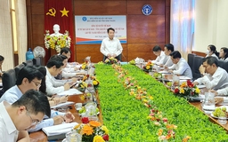 Tổng Giám đốc BHXH Việt Nam làm việc với BHXH tỉnh Ninh Thuận
