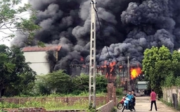Hải Dương: Cháy lớn tại Công ty CP Dinh dưỡng Gafo