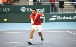 Đội tuyển quần vợt Việt Nam thất thủ trước Indonesia ở play-off Davis Cup nhóm II