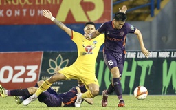 Kết quả CLB Bình Dương 1-1 HAGL, V-League 2023: Chia điểm trong mưa