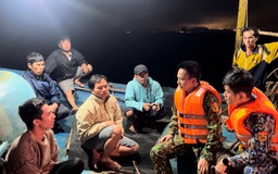 Đà Nẵng: Tàu cá chìm do va chạm tàu hàng, một ngư dân mất tích