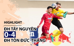 Highlight | ĐH Tôn Đức Thắng 4-0 ĐH Tây Nguyên | Giải bóng đá TNSVVN