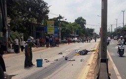 Tai nạn ở Quảng Nam: Xe máy va chạm xe đầu kéo, 2 người tử vong