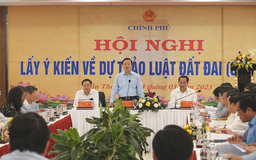 Lấy ý kiến 19 tỉnh, thành phía nam cho Dự thảo Luật Đất đai sửa đổi