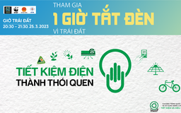 EVNHANOI lan tỏa thông điệp tiết kiệm điện hưởng ứng Giờ Trái đất 2023