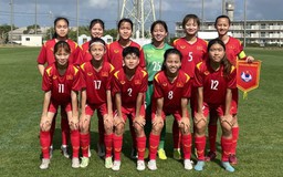 Đội tuyển nữ U.17 Việt Nam thắng đậm U.17 Malaysia