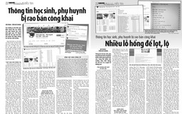 Thông tin học sinh, phụ huynh bị rao bán công khai: Vi phạm pháp luật, cần xử lý hình sự