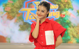 Á hậu Kiều Loan 'dè chừng' khi tham gia gameshow cùng các em nhỏ