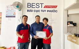 BEST Express vinh danh 'Top Bưu cục đạt chuẩn dịch vụ'