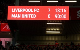 Lần gần nhất Man United thua Liverpool 7 bàn là khi nào?