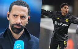 Rio Ferdinand 'choáng váng', lạc cả giọng trên truyền hình trực tiếp khi thấy Jude Bellingham