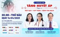 Tư vấn sức khỏe trực tuyến về tăng huyết áp & các biến chứng nguy hiểm