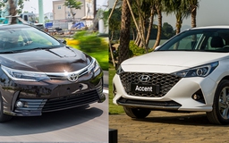 600 triệu đồng, nên mua Hyundai Accent mới hay Toyota Corolla Altis cũ đời 2017?