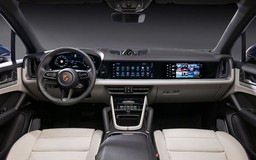 Porsche Cayenne 2024 nâng cấp nội thất 'ngộp' màn hình