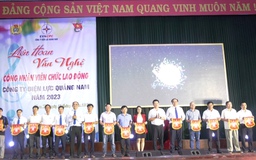 Liên hoan văn nghệ công nhân viên chức lao động PC Quảng Nam