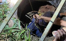 Cô gái rơi xuống giếng sâu 18 mét được giải cứu thành công