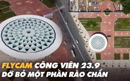 [FLYCAM] Công viên 23.9 được dỡ rào chắn, lộ ra điểm check-in thú vị trung tâm TP.HCM