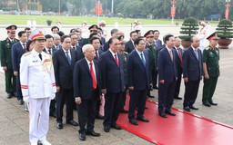 Lãnh đạo Đảng, Nhà nước viếng Chủ tịch Hồ Chí Minh nhân 48 năm Ngày thống nhất đất nước
