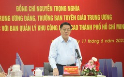 Trưởng ban Tuyên giáo T.Ư Nguyễn Trọng Nghĩa: 'Việt Nam mình nhân tài rất nhiều'