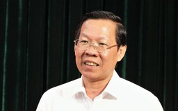 Chủ tịch Phan Văn Mãi chủ trì họp báo về đề xuất cơ chế vượt trội phát triển TP.HCM