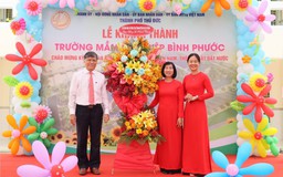 TP.Thủ Đức,TP.HCM khánh thành 3 trường mầm non tổng mức đầu tư hơn 150 tỉ đồng