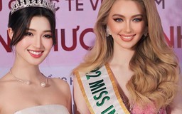 Phương Nhi 'đọ sắc' cùng Miss International 2022