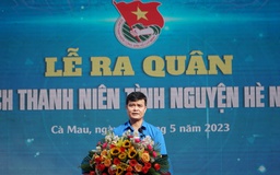 Anh Bùi Quang Huy nói về điểm mới của Chiến dịch Thanh niên tình nguyện hè 2023
