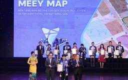 Meey Map: Nền tảng bản đồ tra cứu quy hoạch đạt ‘TOP Công nghiệp 4.0 Việt Nam’