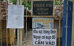 Ngôi đình hơn 150 tuổi ở Nha Trang 'có nguy cơ đổ sập bất cứ lúc nào'