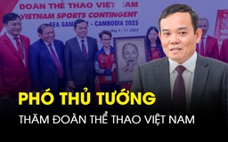 Phó thủ tướng Trần Lưu Quang thăm đoàn thể thao Việt Nam tại làng VĐV SEA Games